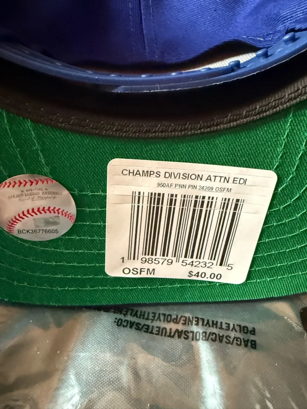 New Shohei Ohtani Royal Blue 9FIFTY Snapback Hat HARD TO FIND - Picture 6 of 9